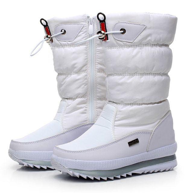 Ariel | Non-Slip Waterproof Faux Fur Snow Boots