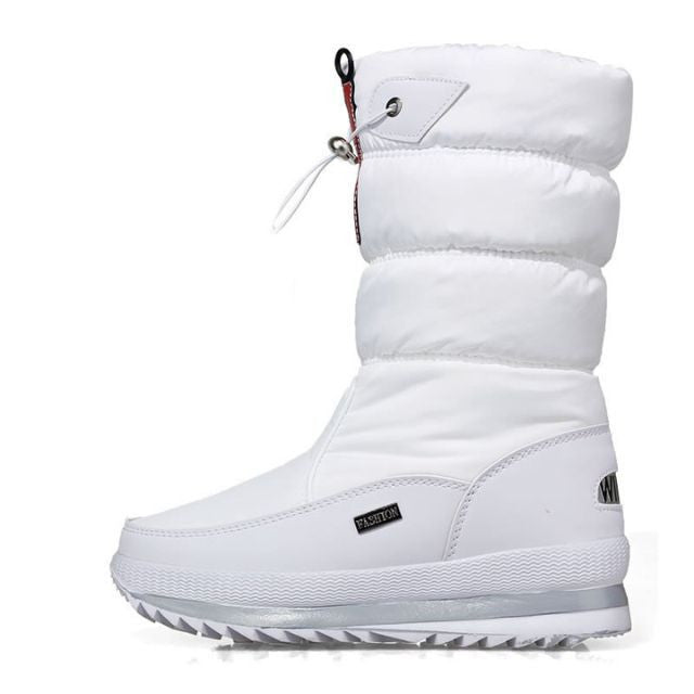 Ariel | Non-Slip Waterproof Faux Fur Snow Boots