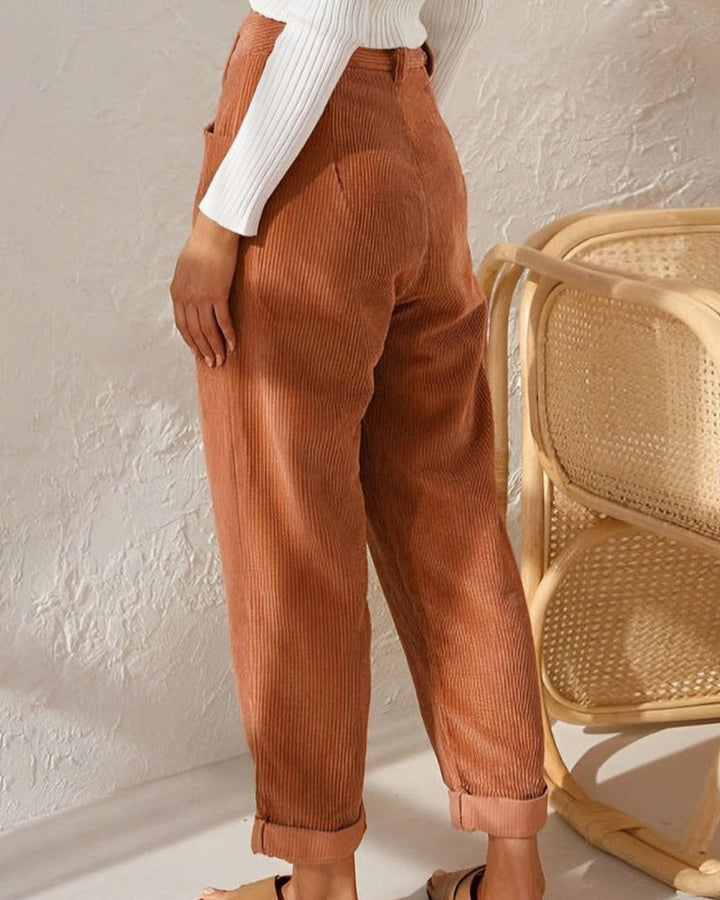 Janna | Stylish Corduroy Trousers